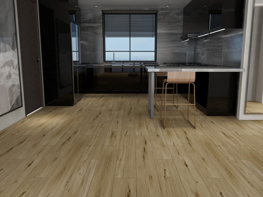 Vinyl Designboden Basic Eiche Braun, 139,31 m2